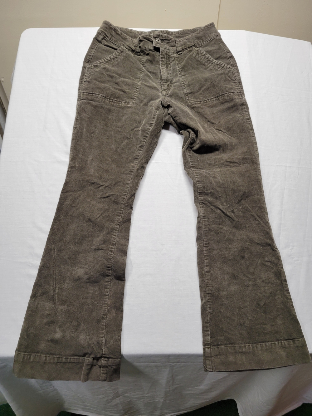 Carhartt Women’s Corduroy Pants Size 8 Or 30x28 See Mid Rise Relaxed Boot Cut